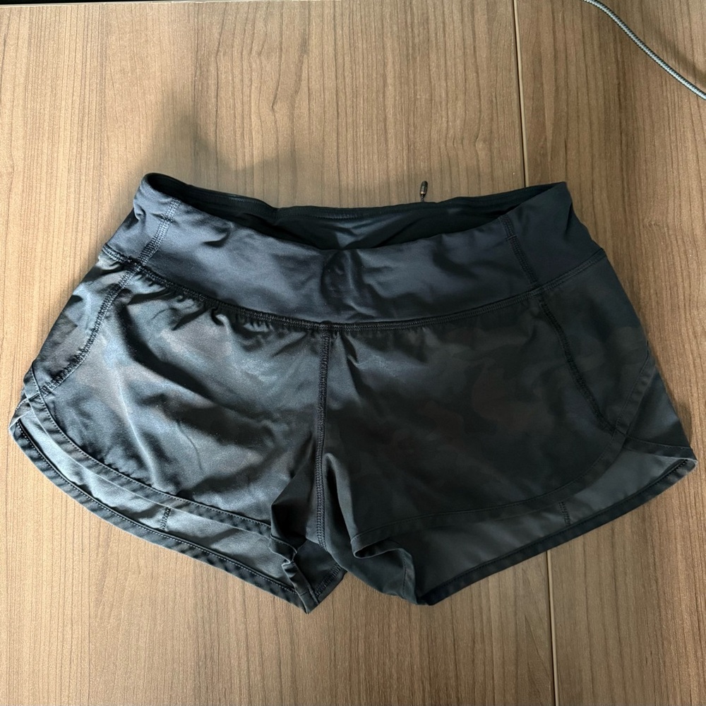 Lululemon speed short, black camo